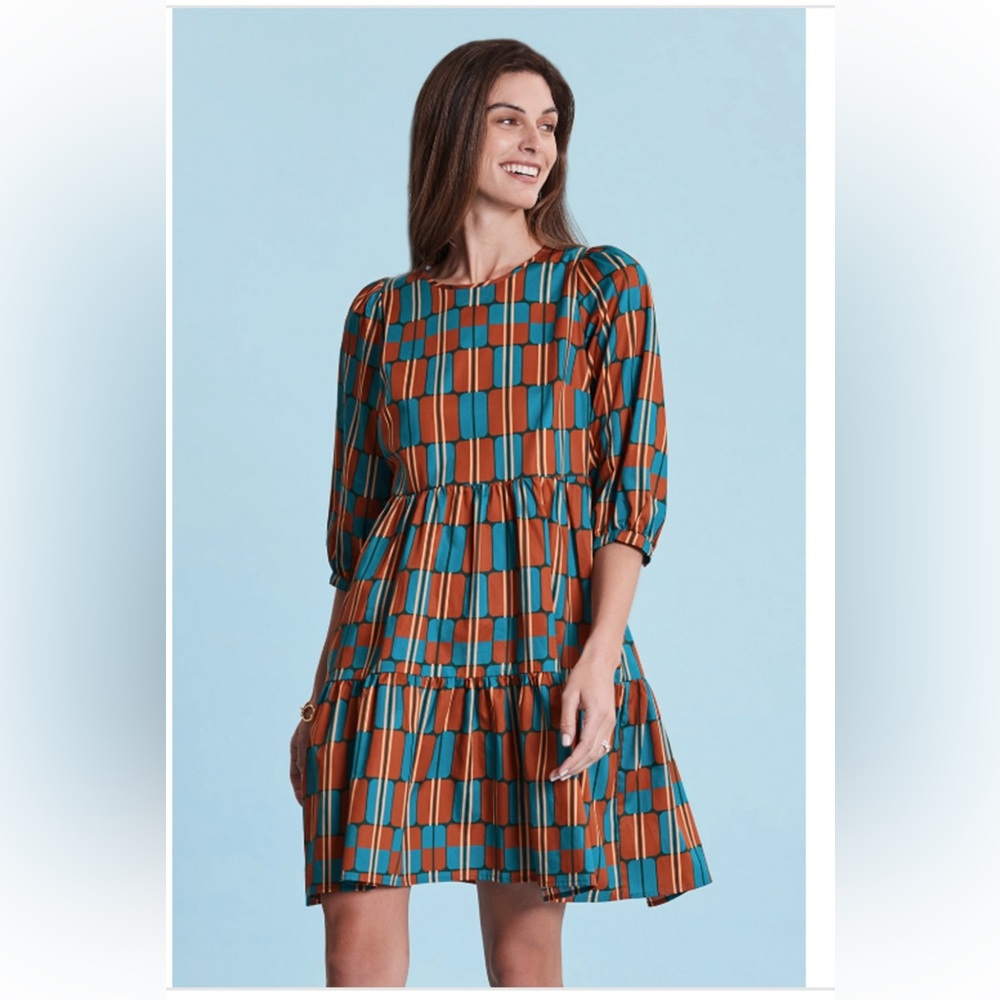 Tyler Boe NEW NWT PHOEBE CTN SKIMMER - MLT size xs 100% cotton